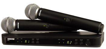 Shure BLX288E/SM58 - zestaw mikrofonowy