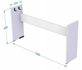 Statyw stand do Roland FP-30X biały Zamiennik