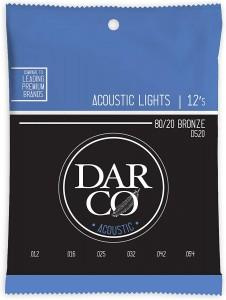 Martin D520 Darco Acoustic Light 80/20 Phosphor - Struny do Gitary Akustycznej 12-54