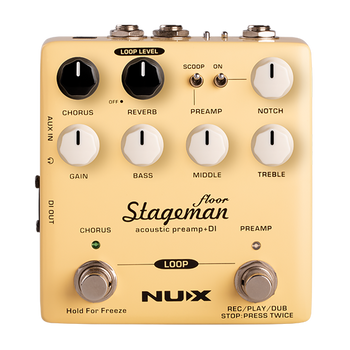 Nux Stageman Floor preamp do gitary akustycznej