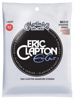 Martin MEC12 Eric Clapton - Struny do gitary akustycznej 12-54