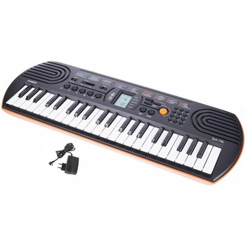 Casio SA 76 - keyboard z zasilaczem 5 LAT GWARANCJI
