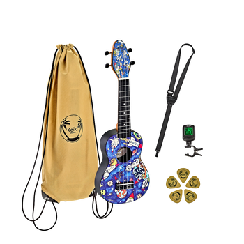 Ortega Keiki K2-SP Spaceman Ukulele Sopranowe