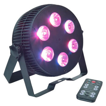 LIGHT4ME ART PAR 6x12W - Reflektor LED RGBWA cichy