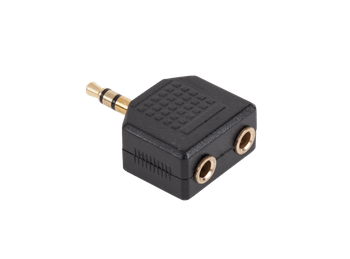 Lechpol NH552 - Złącze Jack 3.5/2X3.5 Złote