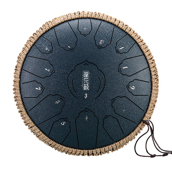 Tongue Drum 15 notes 12" Hluru-Huashu TWL15-12 NavyBlue