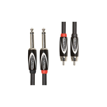 ROLAND RCC-10-2R28 kabel audio 2x RCA - JACK 3M