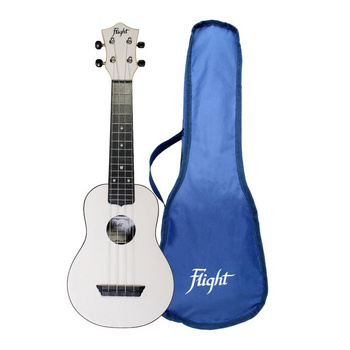 Flight TUS35 WH - ukulele sopranowe z pokrowcem
