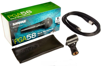 Shure PGA58-XLR-E - mikrofon dynamiczny