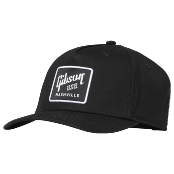 Gibson USA Snapback, Black -Czapka