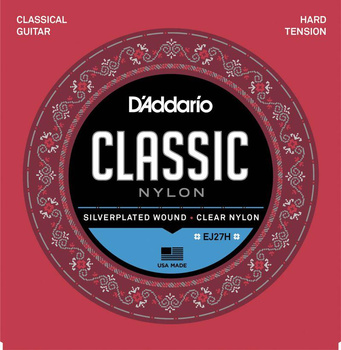 D'Addario EJ27H Student Nylon Hard Tension struny do klasyka