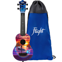 Flight UTS42 Vibe Ultra Travel - ukulele sopranowe z pokrowcem