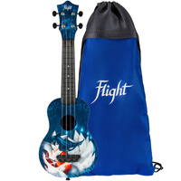 Flight UTS42 Kumiho Ultra Travel - ukulele sopranowe z pokrowcem