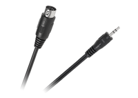 Lechpol KPO2846 - Kabel DIN-JACK 3,5 1,2m