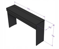 Statyw zamykany do Yamaha P-35, P-45, P-85, P-95