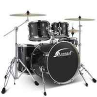 Zestaw perkusyjny Asanasi BF301-Black