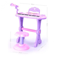 NN PIANINO GOSIA keyboard z mikrofonem dla dzieci