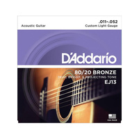 D'Addario EJ13 11-52 - stryny do gitary akustycznej