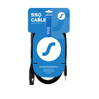 SSQ XLRMi5 - XLR żeński / Jack stereo 3.5