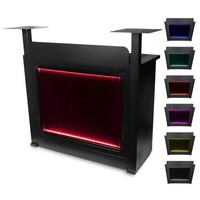 DNA DJ BOOTH BK stół stanowisko DJ podświetlana tablica LED RGB pilot pokrowiec + dostawki ZESTAW