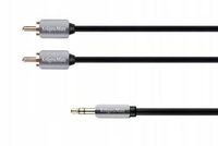 KRUGER&MATZ KM0311 - Kabel jack 3.5 - 2RCA stereo 3.0m