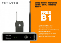 Novox FREE B1 Zestaw Bezprzewodowy