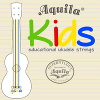 Aquila AQ U Kids 138U - kolorowe struny do ukulele