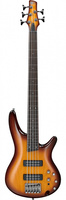 Ibanez SR375EF-BBT Brown Burst - gitara basowa fretless