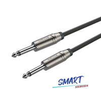 Kabel instrumentalny SMART Jack 6,3mm 1m Roxtone SGJJ100L1