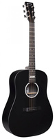 Martin DX Johnny Cash Black HPL w/MX w/Bag - Gitara elektroakustyczna