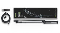 Shure SM58-KM-SOM - Mikrofon dynamiczny, kardioidalny, wokalny, kabel XLR-XLR i statyw