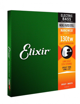 Elixir 15432 NanoWeb Medium 130TW - Struna do gitary Basowej