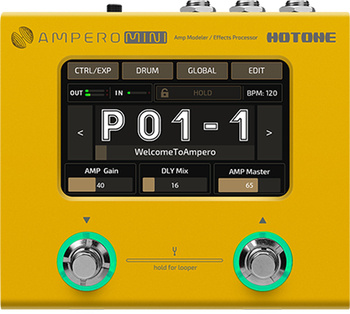 Hotone Ampero Mini MG Marigold - multiefekt gitarowy