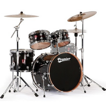 Premier Genista Maple Black Laquer Shell Set 10/12 - Perkusja akustyczna