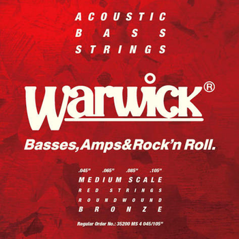 WARWICK 35200 MS 4 045/105" - Struny do basu akustycznego